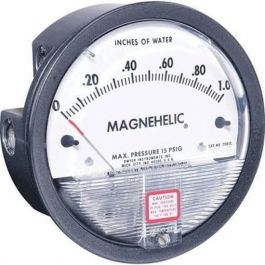Dwyer Instruments 2300-0 Magnehelic Differential Pressure Gauge -0.25 To 0 -0.25" WC