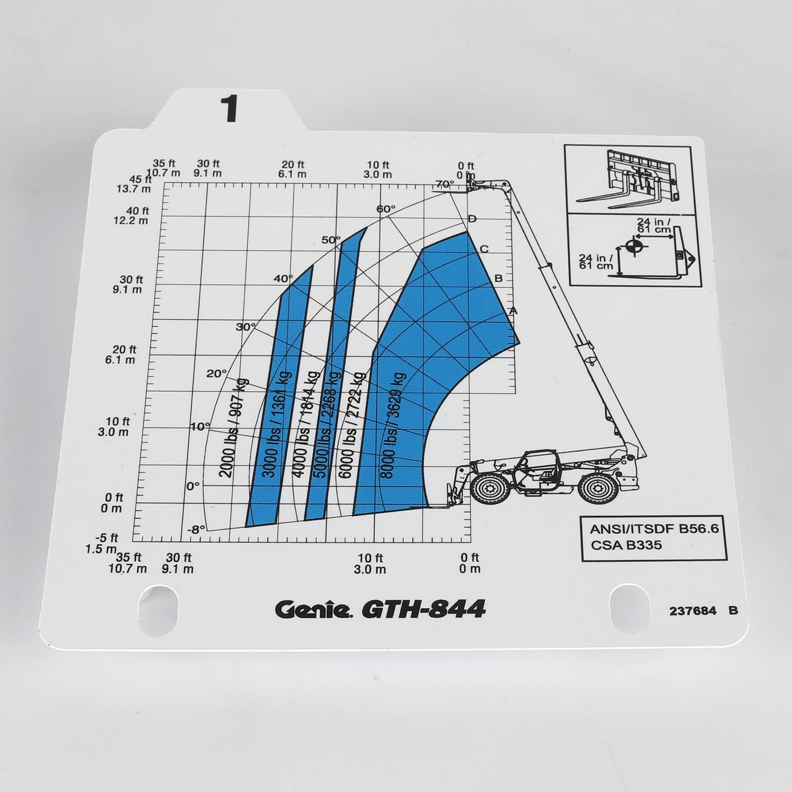 Genie Part # 237684GT – Load Card