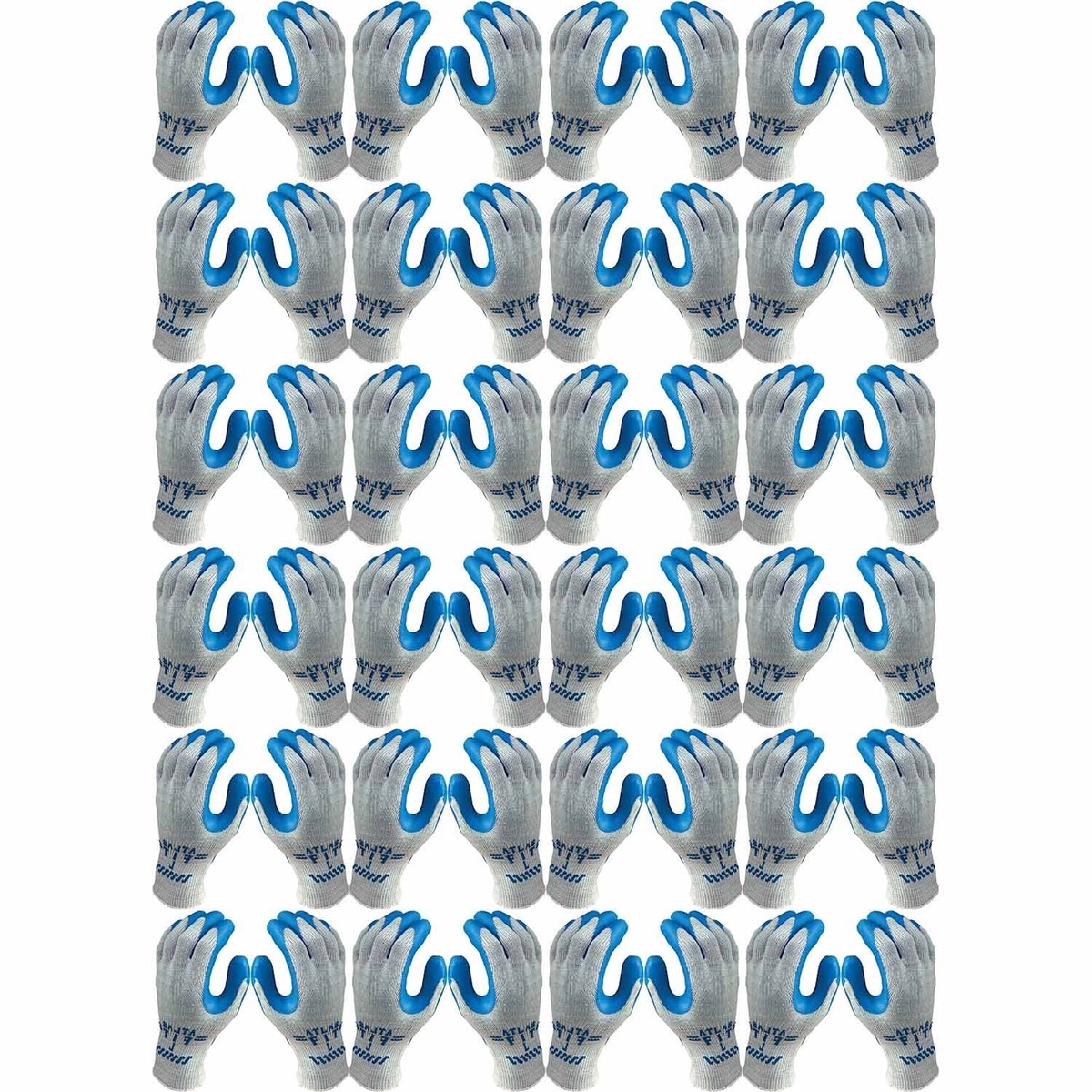 24 Pack Atlas Glove 300 Atlas Fit Super Grip Gloves - Large