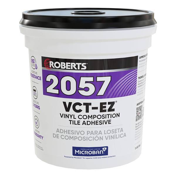 ROBERTS Vinyl Composition Tile Adhesive, 1 Gallon (3.78 L)