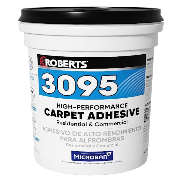 ROBERTS High Performance Carpet Adhesive, 1 Gallon (3.78 L)