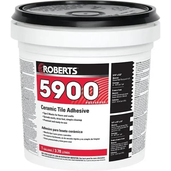 ROBERTS 1 Gallon Ceramic Tile Adhesive