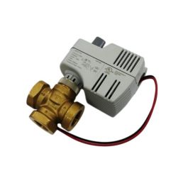 Siemens 242-00232 2-Position 3-Way S/R Zone Valve 3/4" NPT 4.1Cv 24V