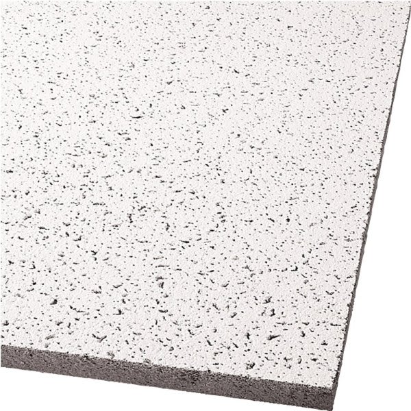 Armstrong CEILINGS Cortega Square Fire Guard Ceiling Tile, 2’ X 4’, Case Of 6