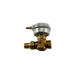 Siemens 256-02001 1/2" 2-Way Valve Assembly 2" Pneumatic Actuator FxUM N/C 4.0Cv 10-15 PSI