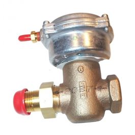 Siemens 256-02011 1/2" 2-Way Valve Assembly 2" Pneumatic Actuator FxUM N/C 4.0Cv 10-15 PSI