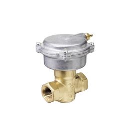 Siemens Building Technology 257-02061 3/4" 2-Way N/O Valve Assembly S/S 2" Top 3-8 PSI 6.3Cv