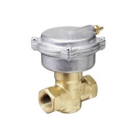 Siemens 258-02012C 3/4" 2-Way Valve Assembly N/C 8-13 PSI 6.3Cv FEM x FEM