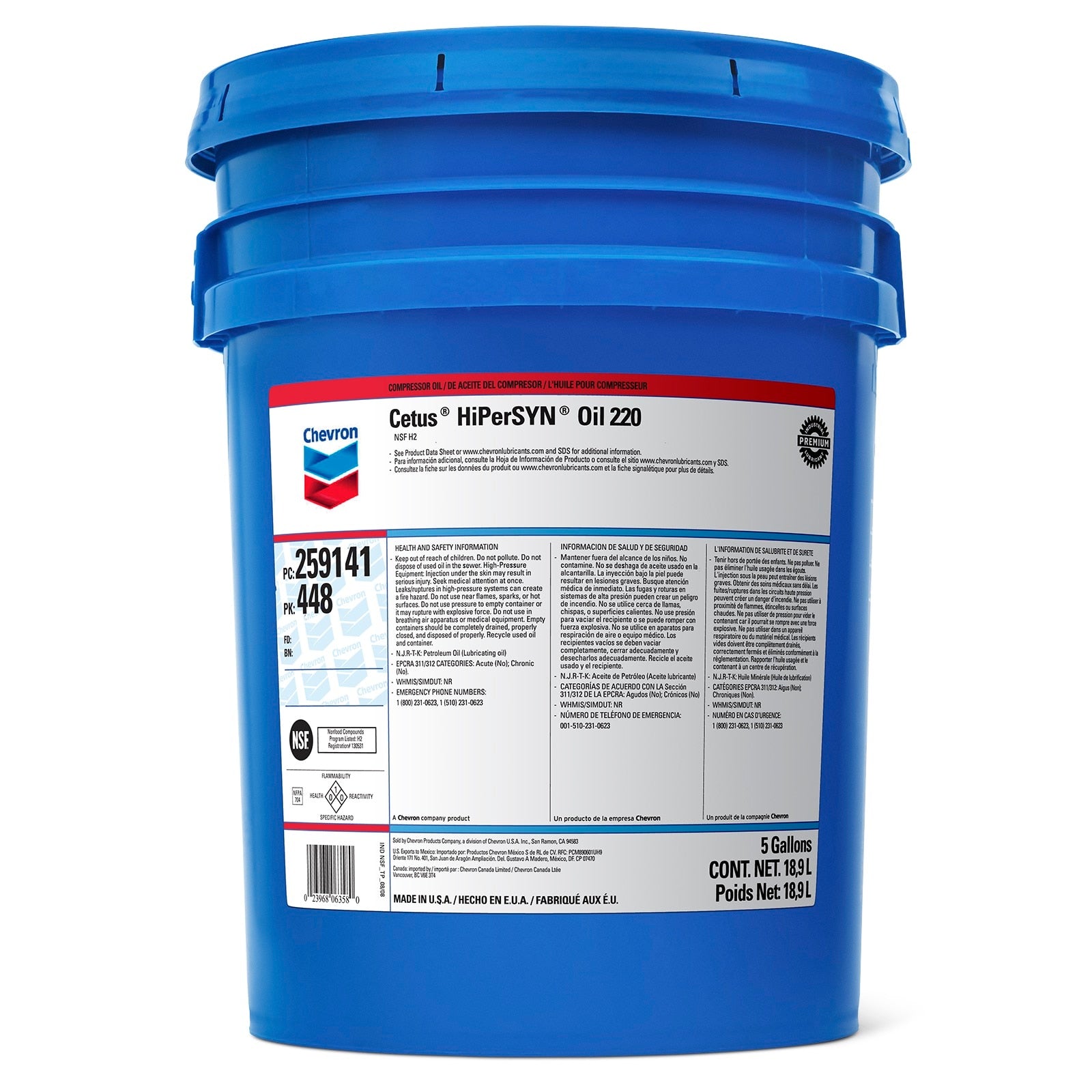 Genie Part # 259141448CHVPK – Compressor Oil