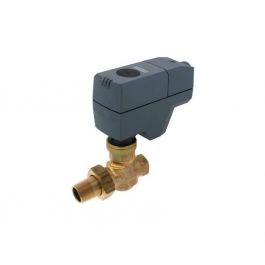 Siemens Building Technology 260-02040 1/2" 2-Way Valve Assembly N/O Brass 2.5Cv AFXUM