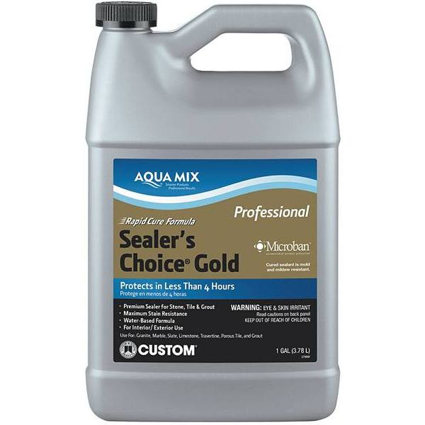 Custom Building Products 1 Gal. Aqua, Mix Sealer'S Choice Gold Penetrating Sealer