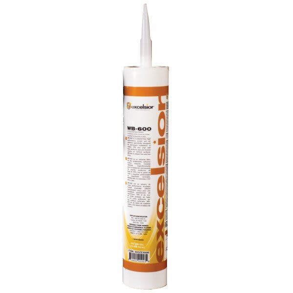 Roppe WB-600 Series Acrylic Wall Base Adhesive, 30 Oz