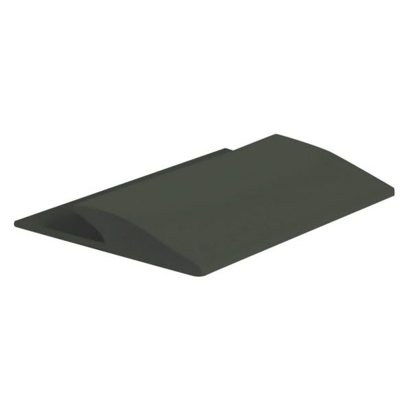Roppe 12ft Profile #169 Series Black Brown Vinyl Reducer