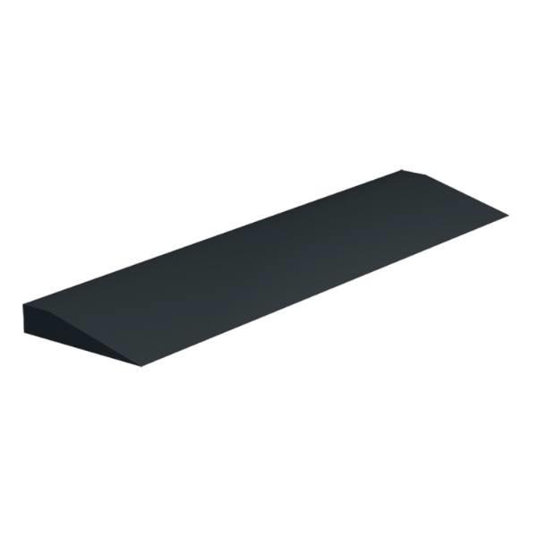Roppe 9ft Profile #24 Series Black Rubber Reducer