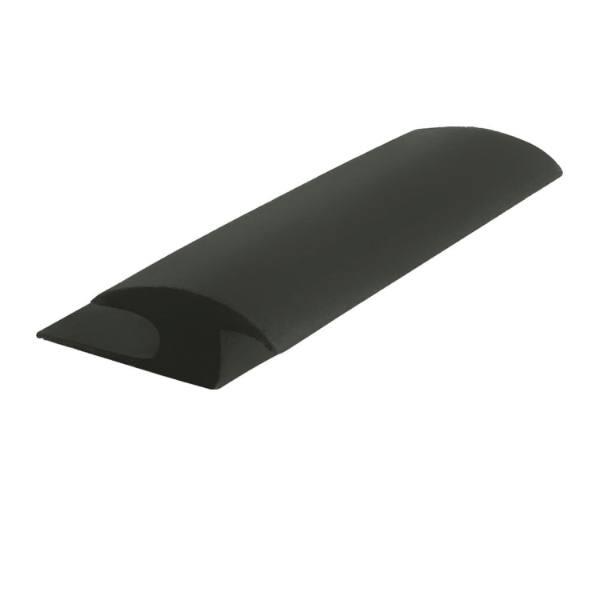 Roppe 9 Ft Profile #60 Series Black Brown Rubber Joiner