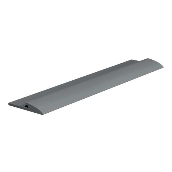 Roppe 9 Ft Profile #38 Series Dark Gray Rubber Edging