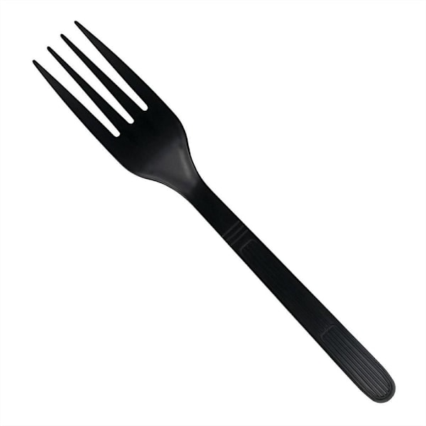 Max Packaging Black Polypropylene Heavy Weight Fork Wrap (1000-Case)