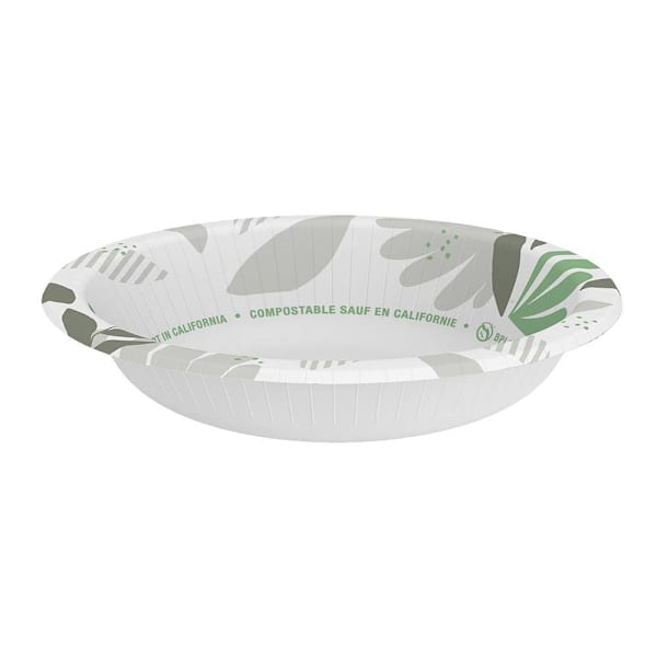 Dixie Ultra 20 Oz. Heavy-Weight Pathways Disposable Paper Bowls (500-Case)