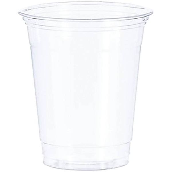 Solo Ultra Clear Squat Pet Plastic Cold Drink Cups, 12 Oz, Case Of 1000