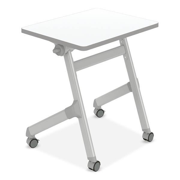 Safco Learn Nesting Rectangle Desk, 28" X 22.25" X 29.5", Dry Erase