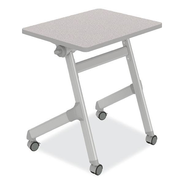Safco Learn Nesting Rectangle Desk, 28" X 22.25" X 29.5", Gray