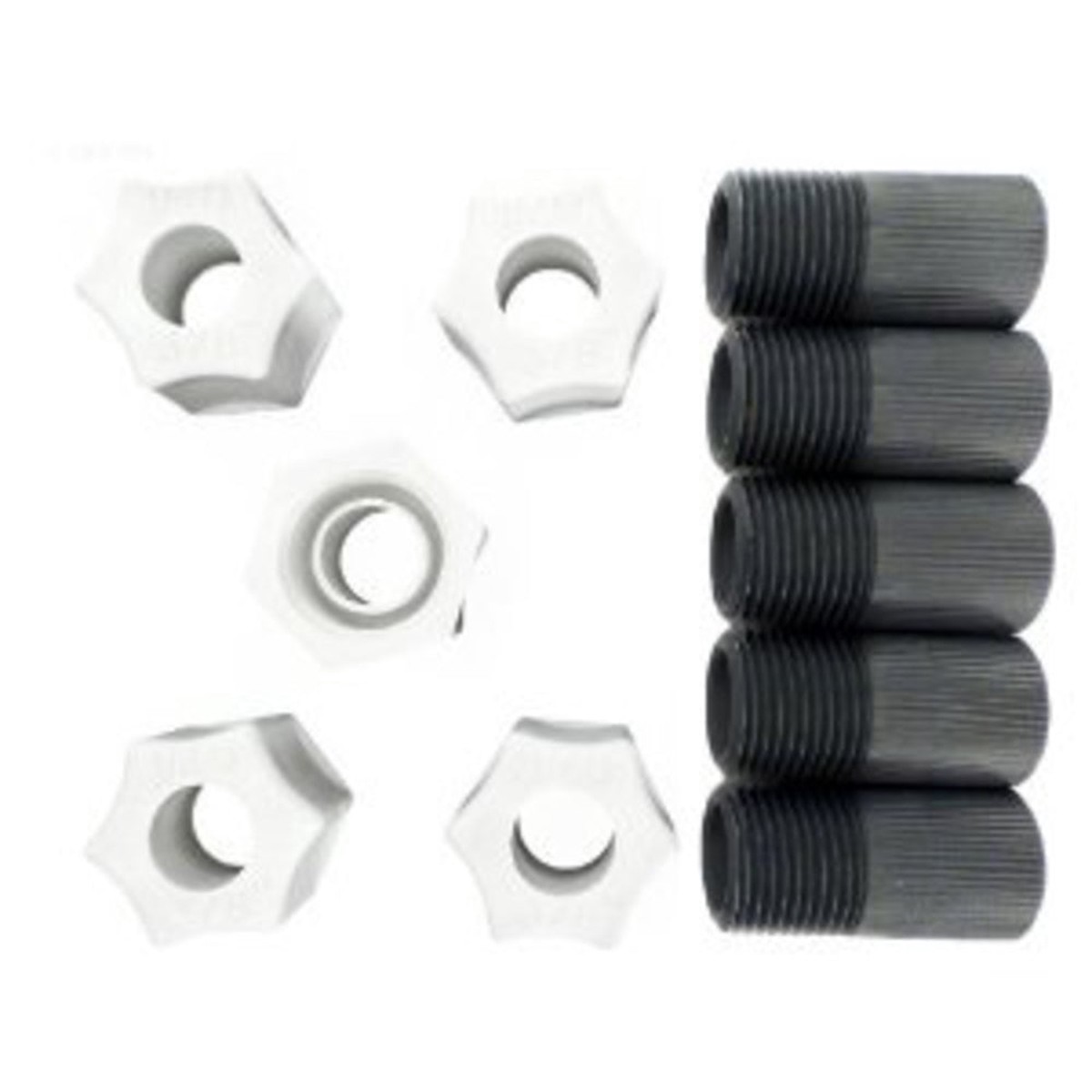3/8 Inch Connecting Nut | Stenner | With Adapter | 5 Pack | Leak Free