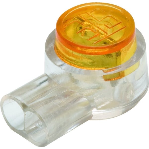 Ideal Ur-I Idc Datacom Butt Splice Connector (25-Pack) (Yellow)
