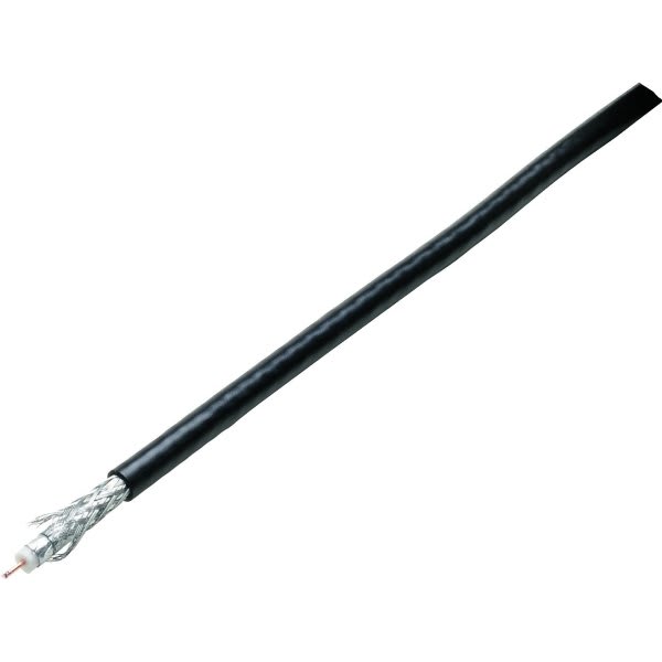 Southwire 1000 Ft Rg-6/U Coaxial Cable W/ Quad (Black)