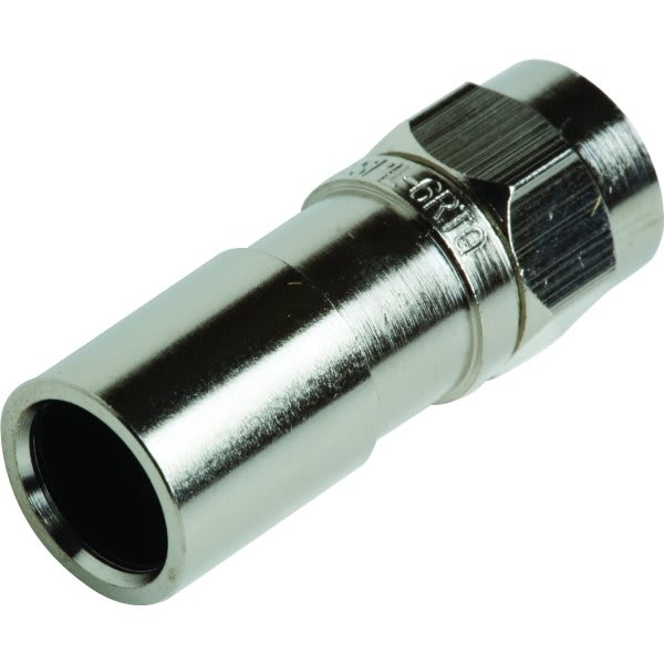 Adamax Cable Tv Rg6 Compression F-Connector, Package Of 20