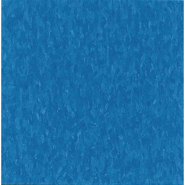 Armstrong Flooring Imperial Texture Vct 12x12" Commercial Caribbean Blue Tile Case Of 45