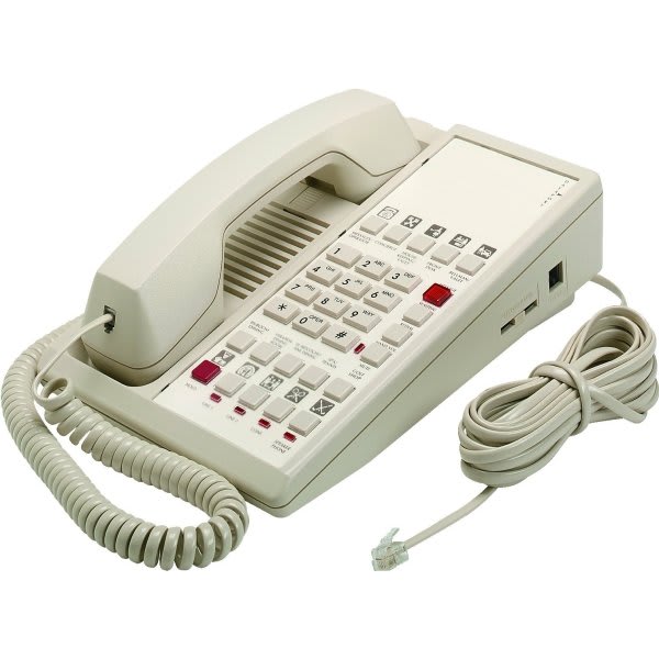 Teledex Diamond 2-Line Ash Telephone