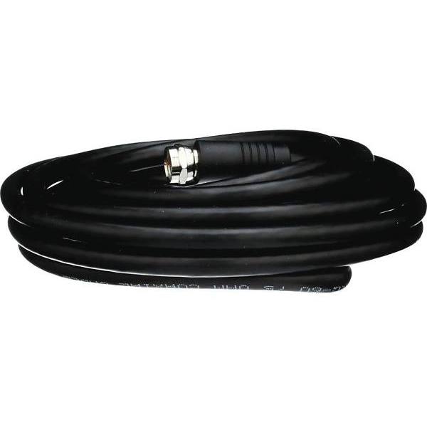Zenith 12 Ft. Rg6 Coaxial Cable, Black