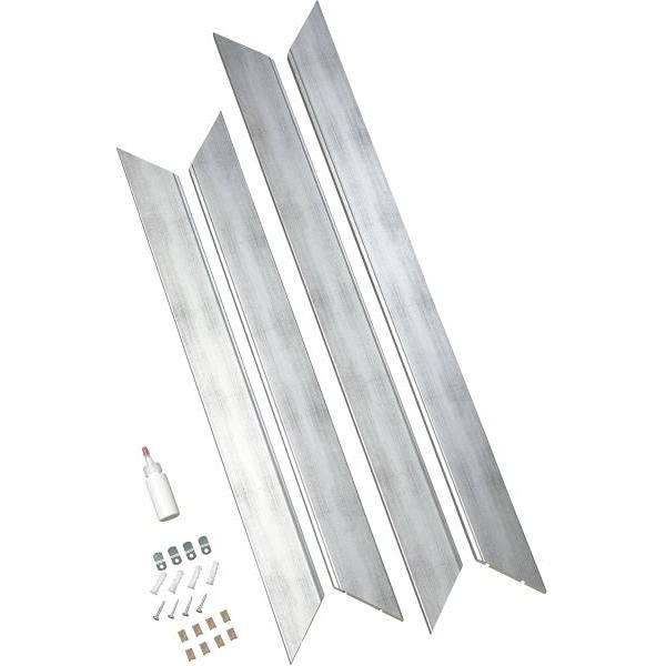 American Pride 36 In. X 36 In. Tabletop Makeup Mirror (Silver)