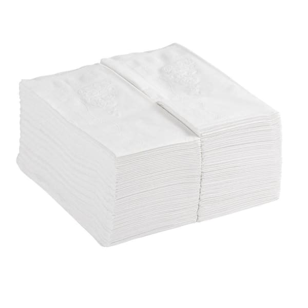 Dixie 1/8 Fold 2-Ply White Dinner Napkin (3024/Case)