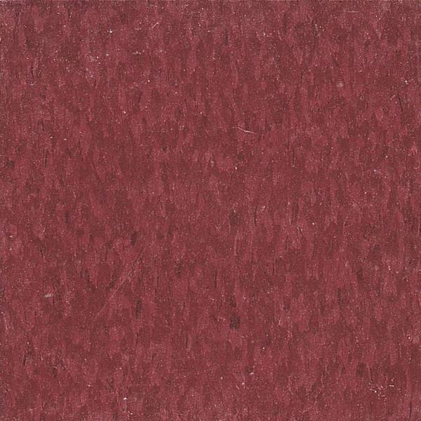 Armstrong Flooring12 In. X 12 In. Pomegranate Red Imperial Texture Commercial Vinyl Composite Tile, Case Of 45