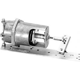 Siemens Building Technology 331-3012 Pneumatic Damper Actuator W/Bracket & linkage 3-8 PSI No.6 4" Stroke