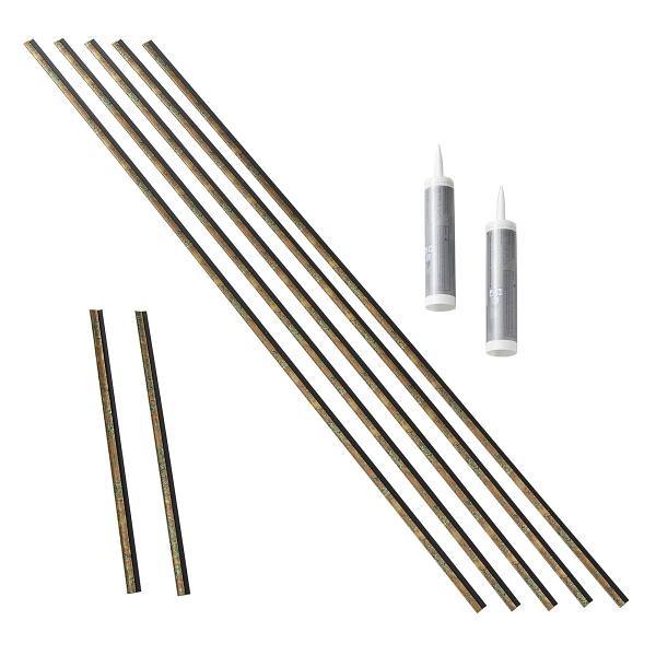 Fasade Backsplash Accessory Kit, Copper Fantasy