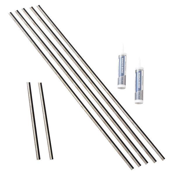 Fasade Backsplash Accessory Kit, Vintage Metal