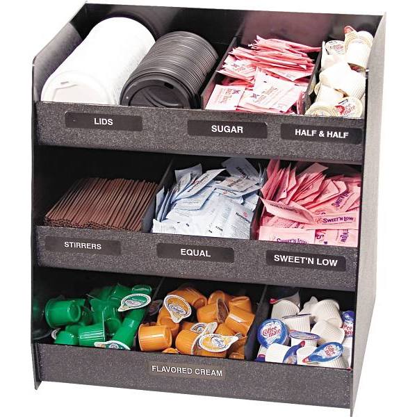 Vertiflex 14-1/2 In. X 11-3/4 In. X 15 In. Black Vertical Condiment Organizer