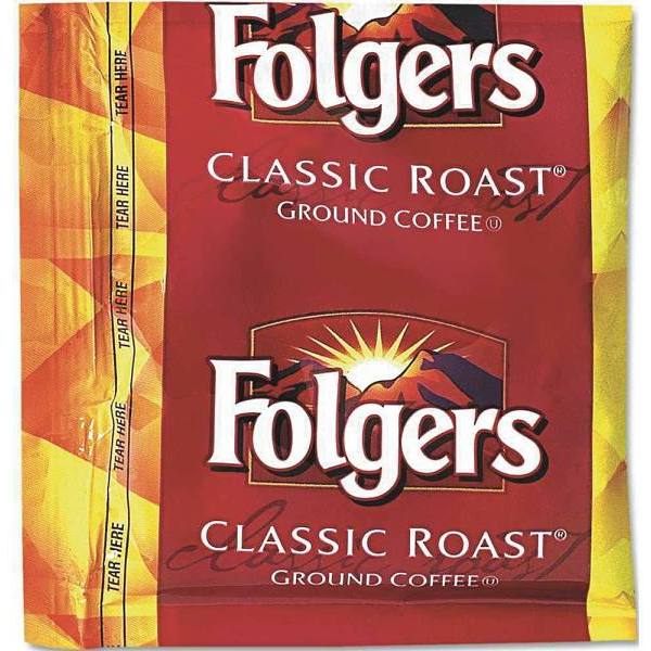 Folgers 0.9 Oz. Coffee Classic Roast Fractional Packs (36-Case)