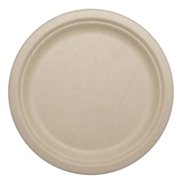 World Centric Fiber Plates Plate 9.1" Case Of 1000