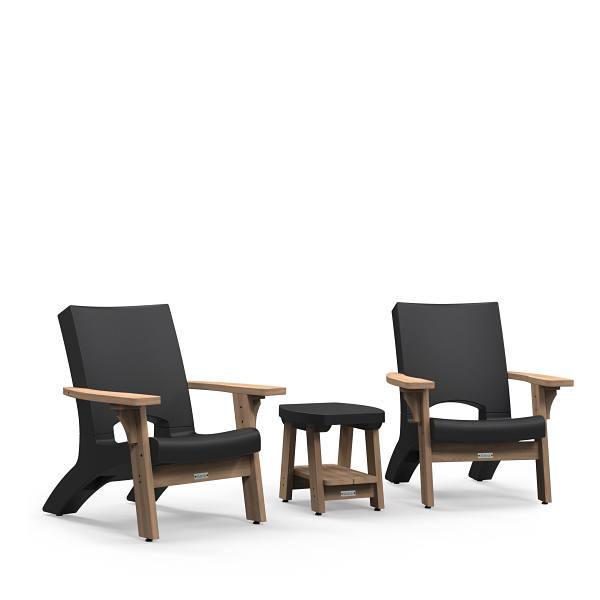 Mayne Mesa 3-Peice Conversation Set - Black