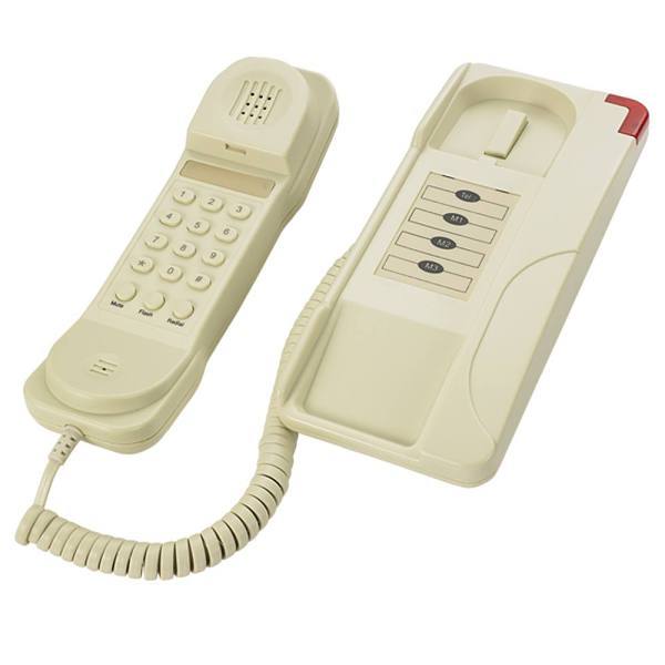 Royal Pacific Corp Beige Trimline Guestroom Phone 2500 Case Of 10