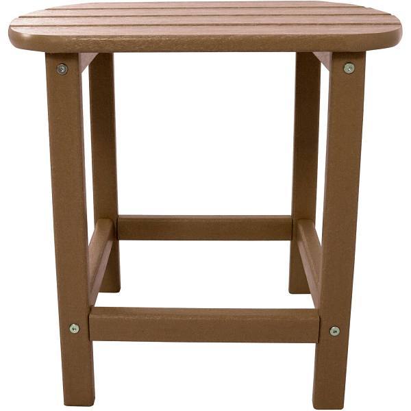 Cape Soleil Verde 19" X 15" Side Table In Teak