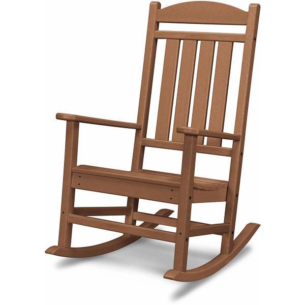 Cape Soleil Verde Porch Rocker In Teak