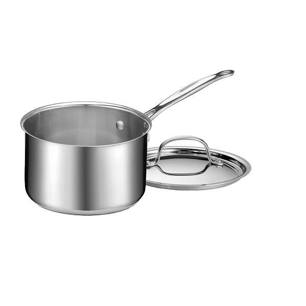 Conair Cuisinart Stainless Steel 3 Quart Saucepan Case Of 4