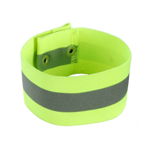 Ergodyne 8001 L/XL Lime Hi-Vis Arm Leg Band - Snap Closure Case Of 12