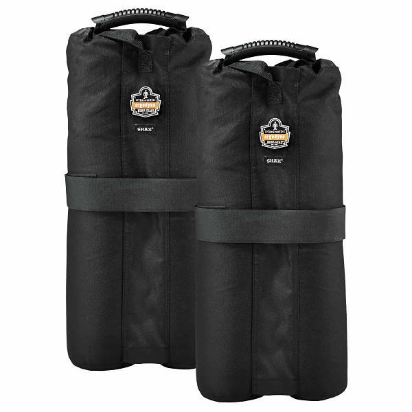 Ergodyne 6094 One Size Black Tent Weight Bags Package Of 2