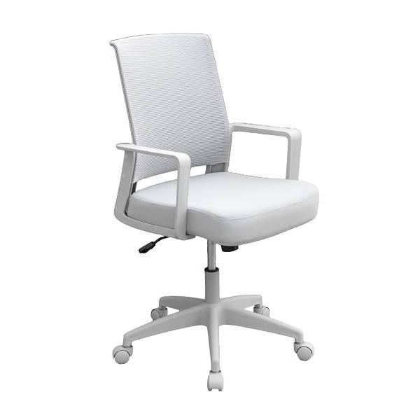 Boss Office Products Gray Frame Task Chair-Matching Gray Mesh Back/Seat Cushion
