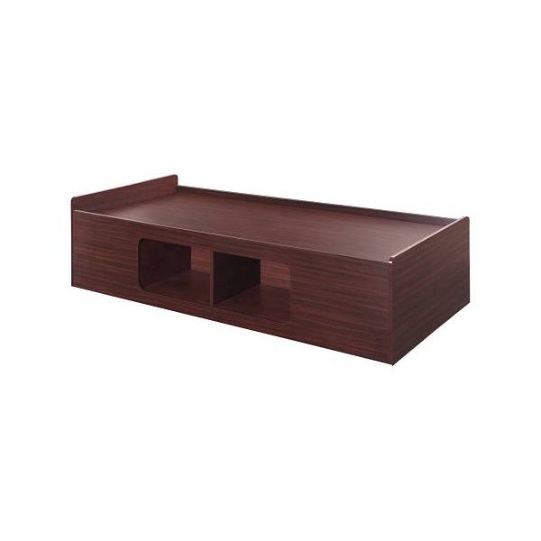 Medacure Behavioral Health Furniture Recessed Platform Bed W/Storage